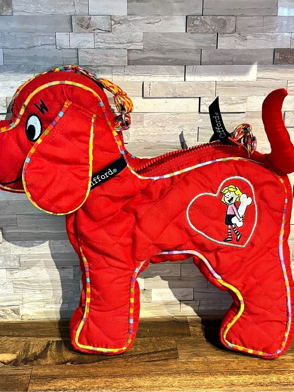 Vintage Clifford The Big Red Dog Shoulder Bag